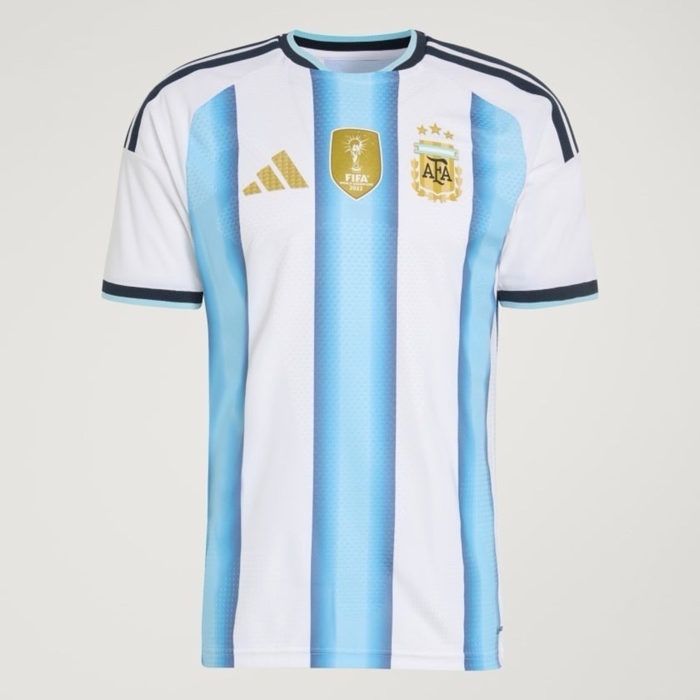 ADIDAS Argentina 26 Home Authentic Jersey MENS SIZE S White/Ice Blue JM5897 - Picture 4 of 14